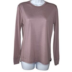 Patagonia Capilene Cool Merino Long Sleeve Base Layer Mauve Women's Small